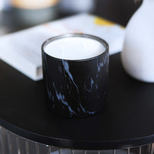 Load image into Gallery viewer, Dewy Schnozberry Black Marquina Candle 17oz
