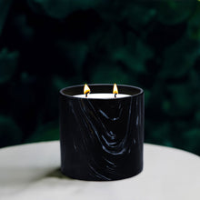 Load image into Gallery viewer, Dewy Schnozberry Black Marquina Candle 17oz
