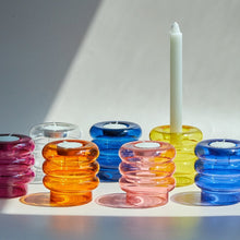 Load image into Gallery viewer, Bubble Candleholder Set
