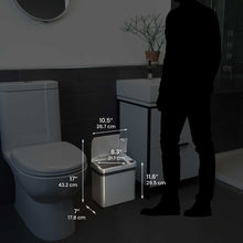 Load image into Gallery viewer, 13 Gallon and 2.5 Gallon Kitchen and Bathroom Sensor Trash Cans Combo Pack
